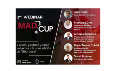 Tras el coronavirus, ¿cómo volvemos a competir en fútbol base? (webinar)