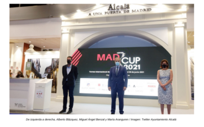 MadCup 2021 y Alcalá de Henares se presentan en Fitur como destino turístico deportivo y familiar de calidad
