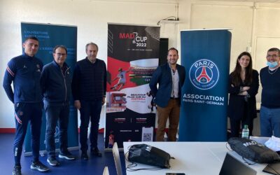 El PSG, perfecto anfitrión del equipo directivo de MADCUP en la capital francesa