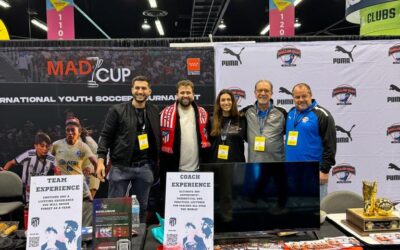 MADCUP, continuing its commitment to the internationalization of the event, was present at the United Soccer Coaches Convention in Los Angeles