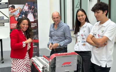 MADCUP presenta el mayor proyecto STEM del mundo, F1 in Schools, en el El Polo de Contenidos Digitales de Málaga
