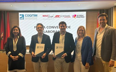 FIRMADO EL ACUERDO ENTRE COGITIM Y MADCUP CON MOTIVO DE F1 IN SCHOOLS