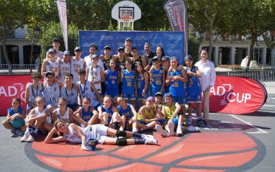 Torrejón de Ardoz celebra con éxito la primera etapa del Circuito MADCUP BASKET 3×3